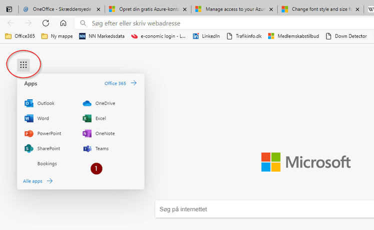 OneOffice: Microsoft Edge browseren 20